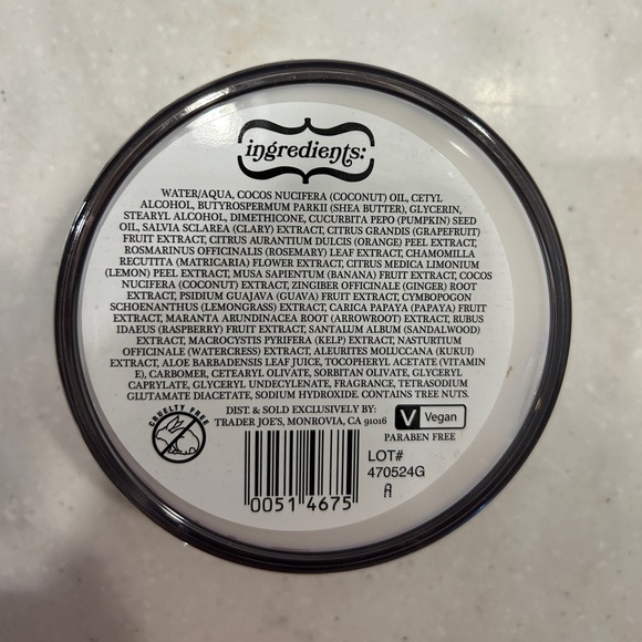 Trader Joe’s Pumpkin Body Butter - Picture 3 of 5